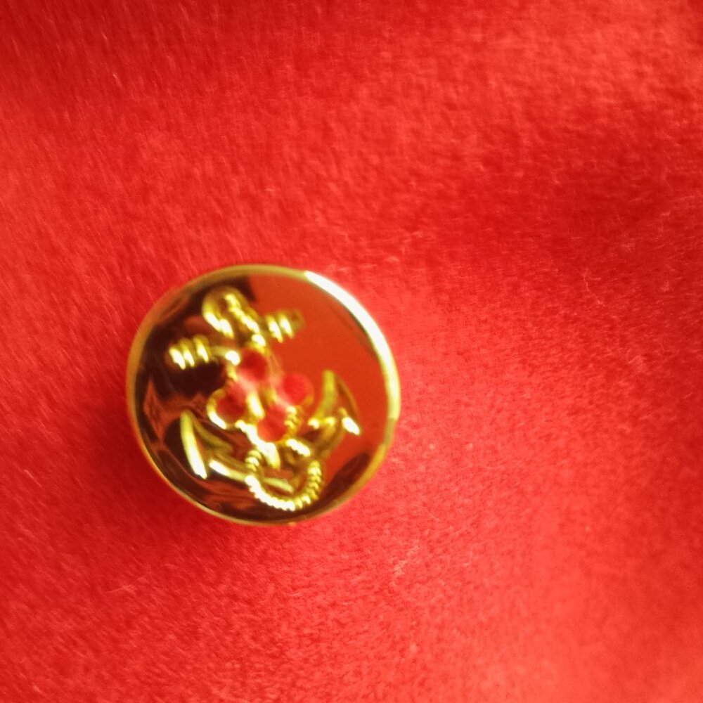 Pendleton Virgin Wool Double Breasted Red Blazer … - image 7